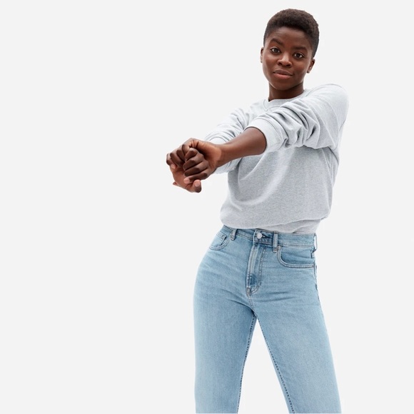 Everlane Cheeky Straight Ankle Jean - Picture 2 of 9